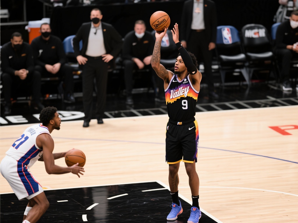 两罚一中后，球队依然落后1分，时间却只剩