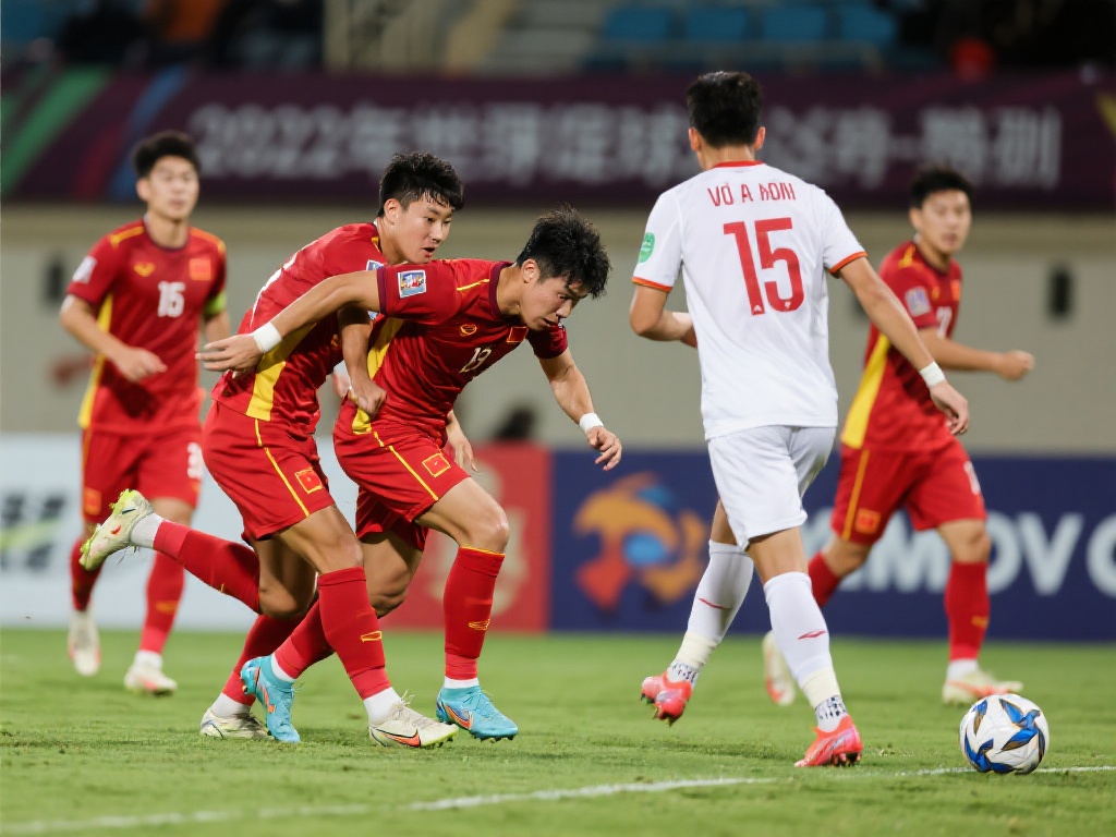 以2022年世预赛为例，国足在面对越南队